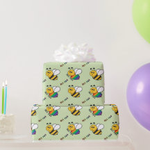 Cadeau de sensibilisation à l'autisme abeille colo