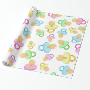 Papier Cadeau Cadeau fait sur commande de douche de tétine