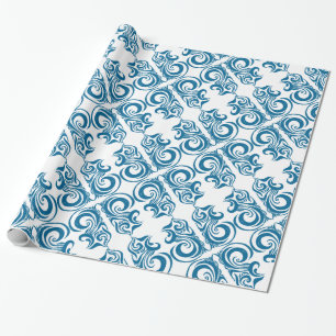 Papier Cadeau Cadeau Frost d'hiver