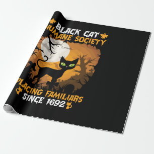 Papier Cadeau Cadeau Halloween   Société humaine Placer des fami