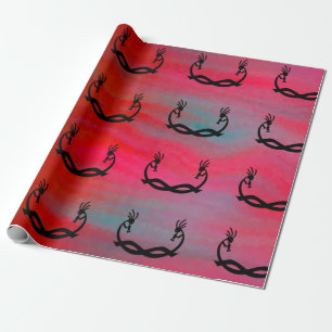 Papier Cadeau Cadeau Kokopelli Sud-Ouest