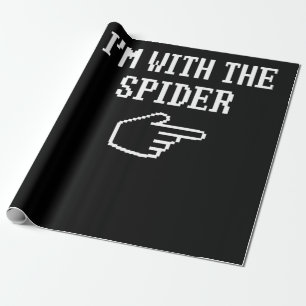 Papier Cadeau Cadeau Spider   I'm With The Spider Costume Matchi