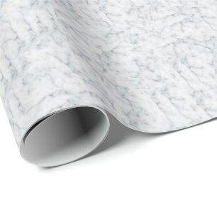 Papier Cadeau Cadeau unique Marbre blanc Cute