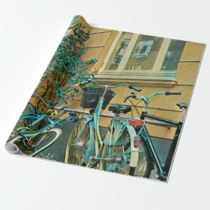 Papier Cadeau Cadeau Vélo Lover   Peinture à vélo