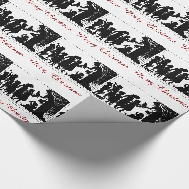 Papier Cadeau Cadeaux de Noël (Coin)