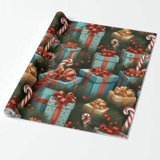 Papier Cadeau Cadeaux et sucres de canne