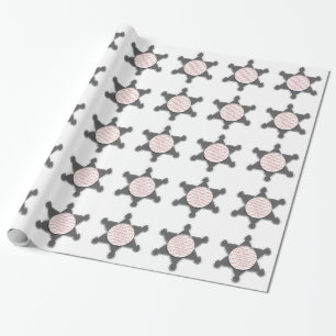 Papier Cadeau Cadre photo étoile minuscule du shérif