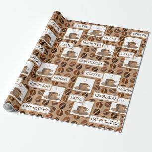 Papier Cadeau Café