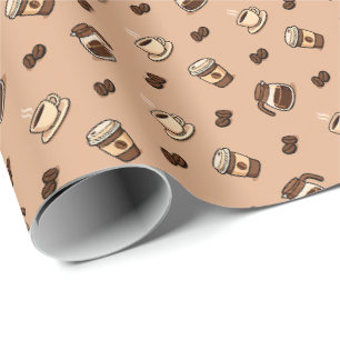 Papier Cadeau Café
