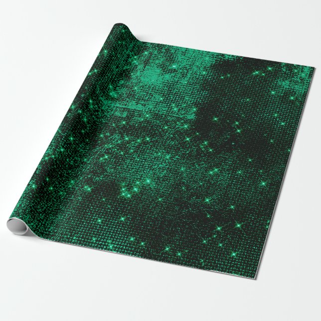 Papier Cadeau Cali vert pâle Métallurique Métallurique Urbain (Déroulé)