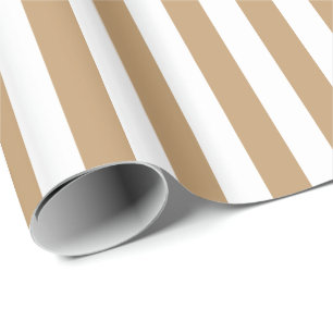 Papier Cadeau Camel Brown/Blancs