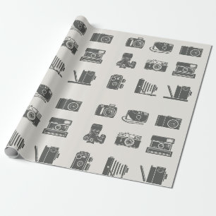 Papier Cadeau Cameras Photographie Vintage