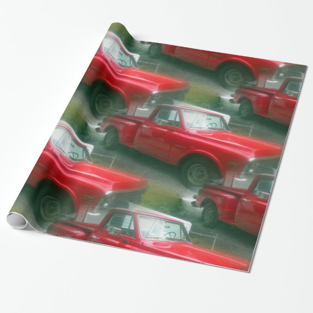 Papier Cadeau Camion 2 de Chevy (Déroulé)