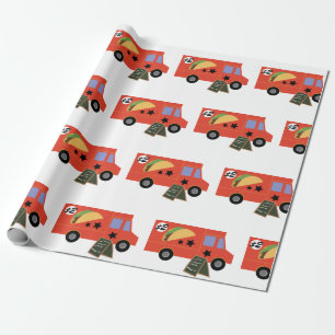 Papier Cadeau Camion alimentaire