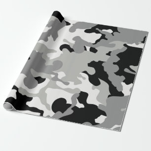 Papier Cadeau Camion noir et gris