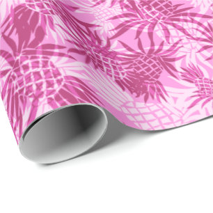 Papier Cadeau Camo d'ananas Hawaiian Tropical