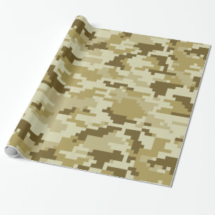 Papier Cadeau Camouflage/Camo de désert de 8 de bit Digitals de