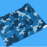 Camouflage Camo Marine Bleue