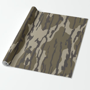 Papier Cadeau Camouflage de la vieille école Camo du Bottomland
