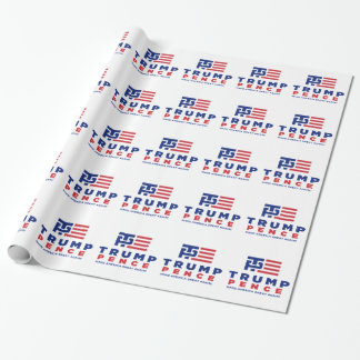 Papier Cadeau Campagne électorale de Donald Trump Pence 2016