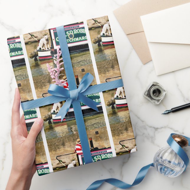 PAPIER CADEAU CANAUX (Cadeaux)