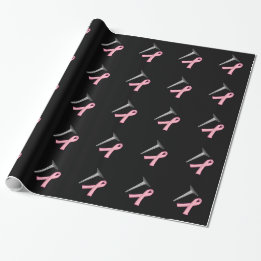 Papier Cadeau Cancer du sein de la vis ! Papier d'enlèvement d'H