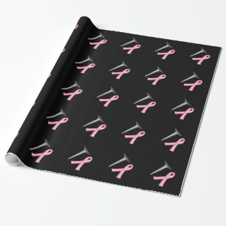 Papier Cadeau Cancer du sein de la vis ! Papier d'enlèvement d'H