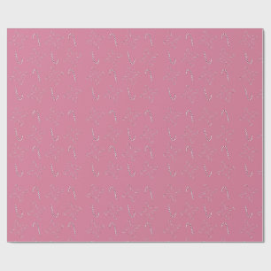 Papier Cadeau Canne à sucre 2026 Rose