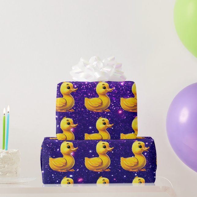 Papier Cadeau Caoutchouc Cute Charme Thème Inspiré (Cadeaux de fête)