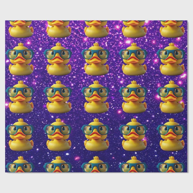 Papier Cadeau Caoutchouc Cute Charme Thème Inspiré (Plat)