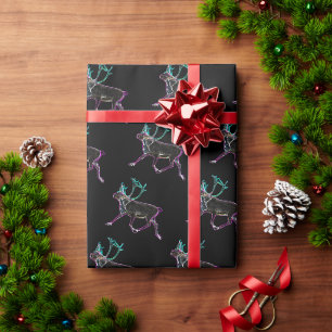 Papier Cadeau Caribou électrique