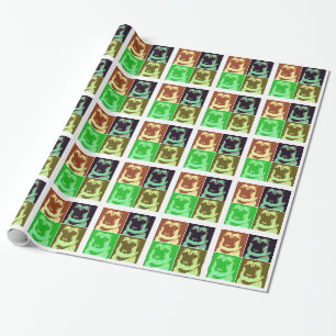 Papier Cadeau Carlin Pop Art