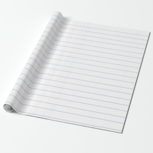 Papier Cadeau Carnet papier blanc Looseleaf lié