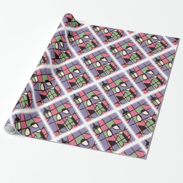 Papier Cadeau Caroleurs (Déroulé)