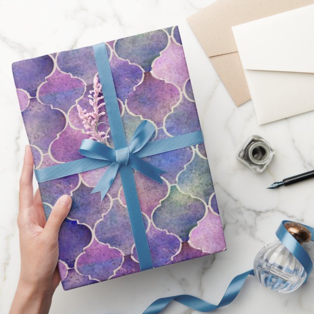 Papier Cadeau Carreaux florentins (Cadeaux)