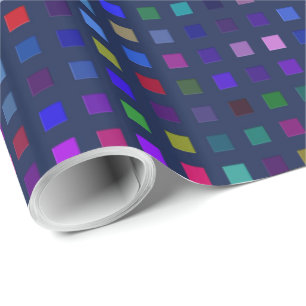 Papier Cadeau Carreaux géométriques décoratifs Motif mosaïque #7