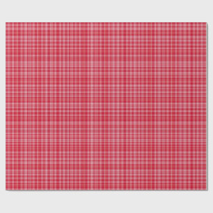 Papier Cadeau Carreaux Ruby Fins