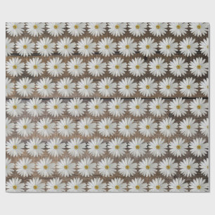 Papier Cadeau Carte à granges à fleurs de marais