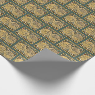 Papier Cadeau Carte du monde antique J. Blaeu 1664