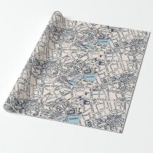 Carte du vieux Londres West End