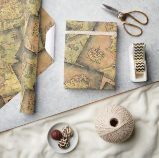 Papier Cadeau Carte MIDDLE EARTH™