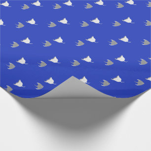 Papier Cadeau Cartoon Stingray Motif