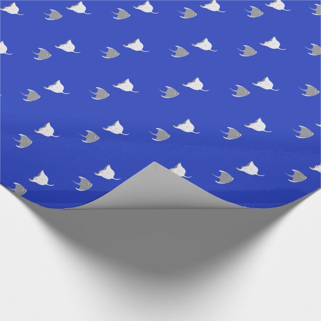Papier Cadeau Cartoon Stingray Motif (Coin)