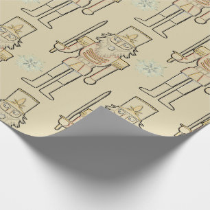 Papier Cadeau Casse-noires Flammes de neige