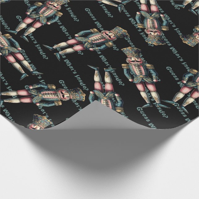 Papier Cadeau Casse-noisette, soldat Devinez Qu'est-ce qu'il y a (Coin)