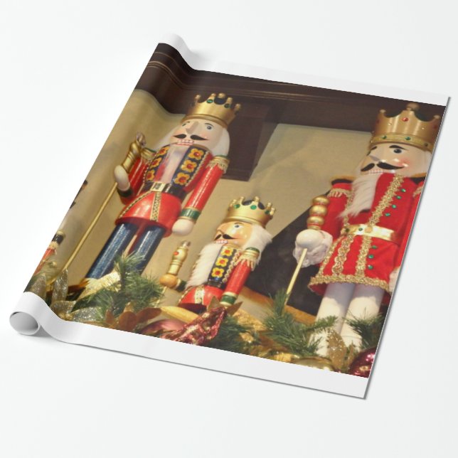 Papier Cadeau Casse-noix de Noël (Déroulé)