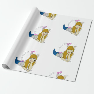 Papier Cadeau catgirl