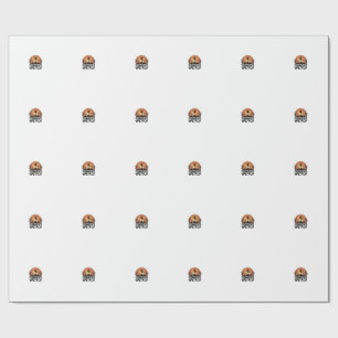 Papier Cadeau Ce soir, nous volons vintage sorcière Halloween co