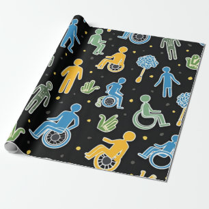 Papier Cadeau Celebrate Diversity Inclusive Disability Awarene