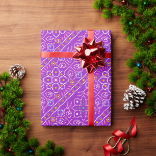 Papier Cadeau célébration de Diwali